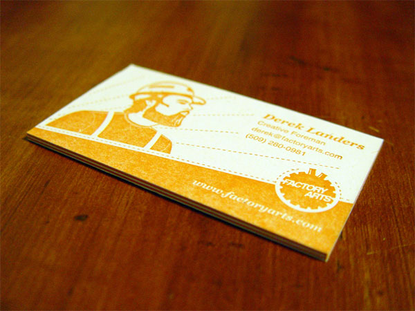 Factory Arts Business Card