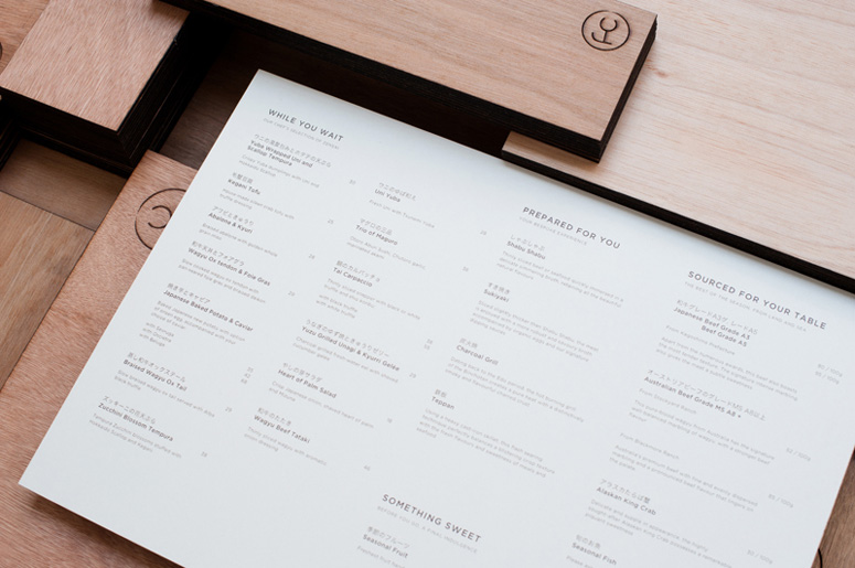 Fat Cow Restaurant Menu and Collateral  