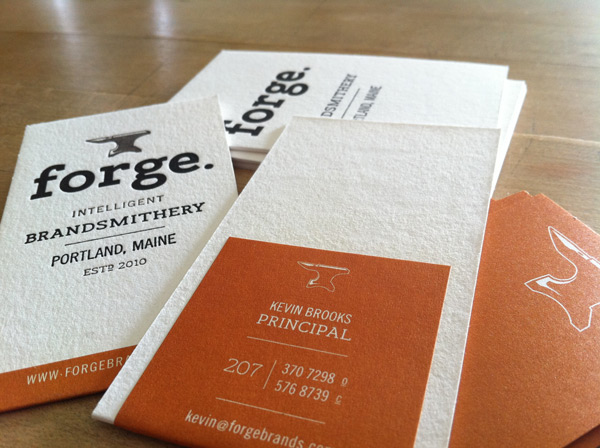 Forge Business Cards