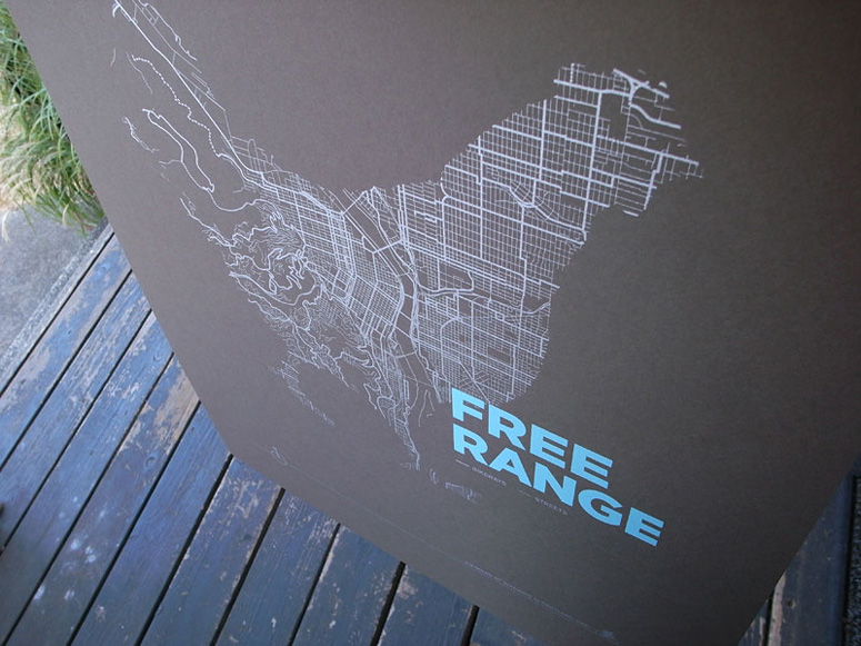 ARTCRANK Free Range Poster