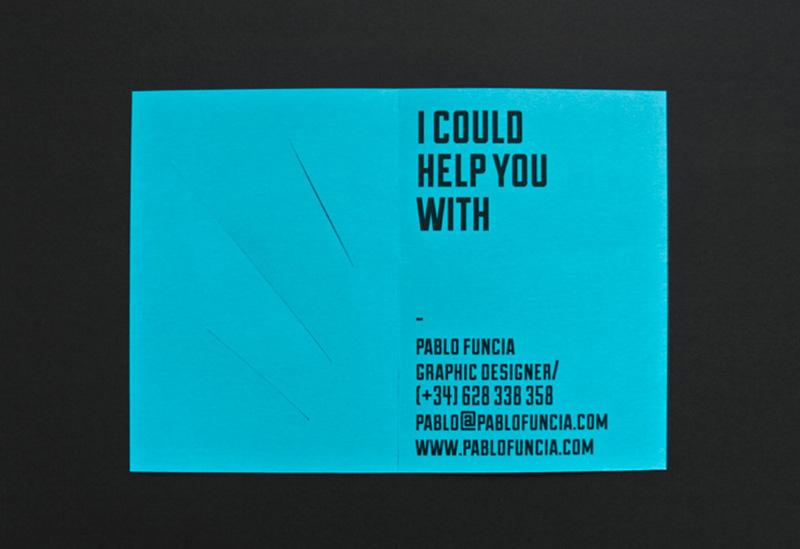 Pablo Funcia Promotional Card