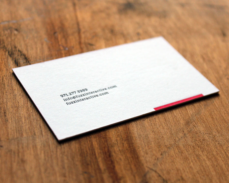 Fuzz Interactive Business Cards