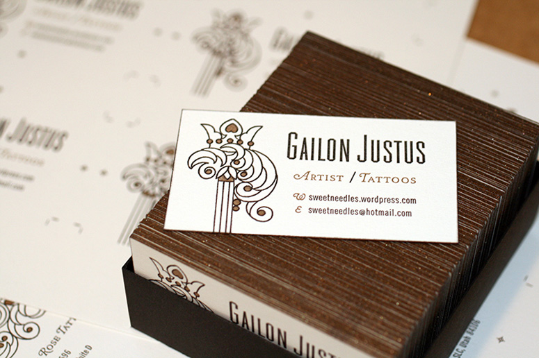 Gailon Justus Business Card