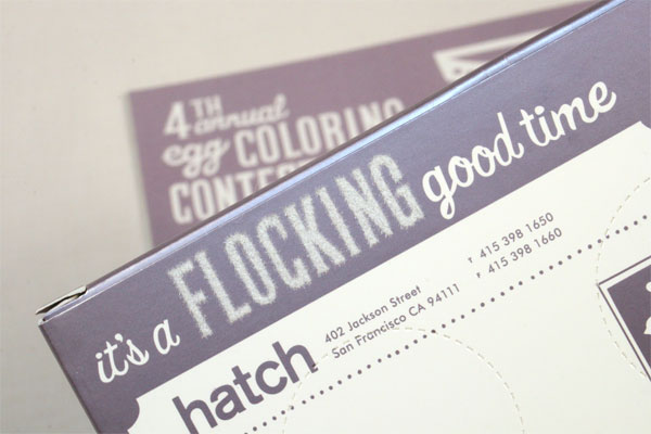 Hatch Design Easter Egg Coloring Kit