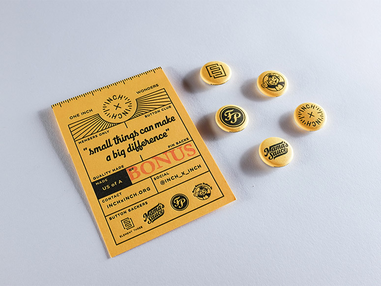 INCH x INCH Sponsor Button Pack
