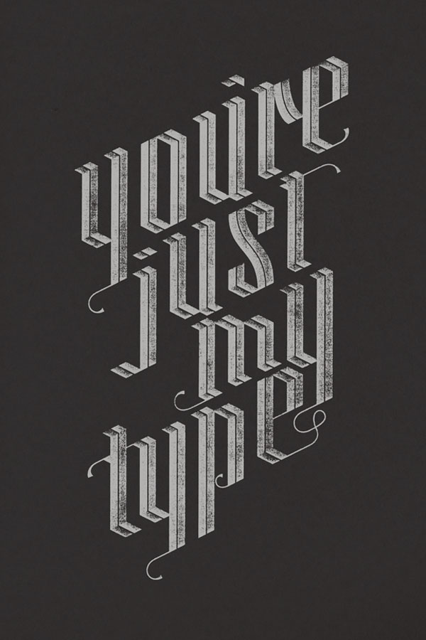 Just My Type Poster