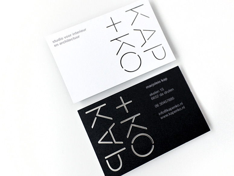 Identity Studio Kap+Ko Business Cards