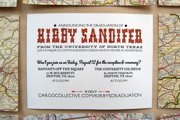 Kirby Sandifer Graduation Invitation