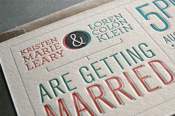 Kristen and Loren Wedding Invitation