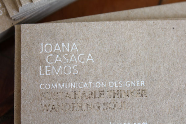 Joana Casaca Lemos Business Card