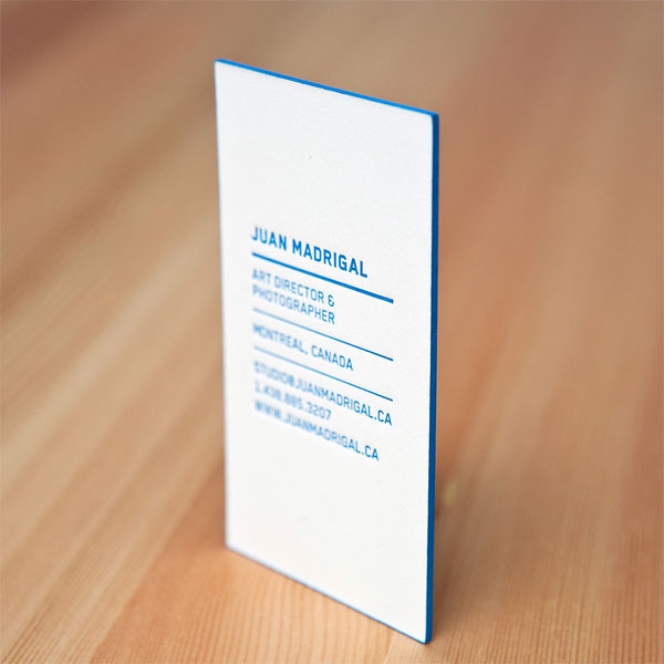 Juan Madrigal Business Card