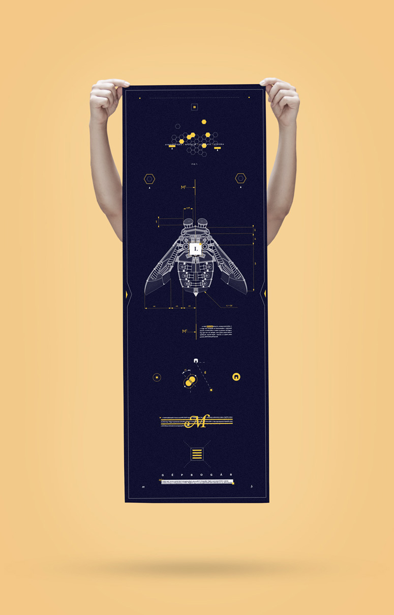 Mechanical Insects Posters