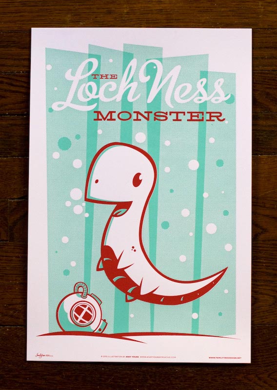Monster Friends Poster Series