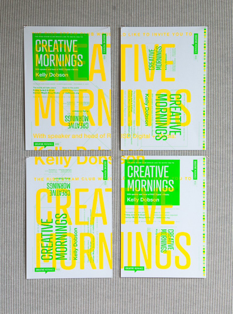 Creative Mornings Poster