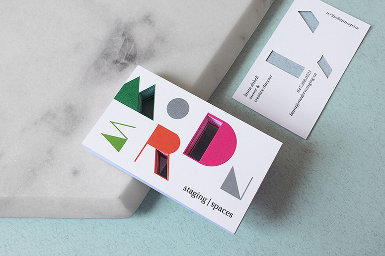 Modern Staging Modern Spaces Business Cards
