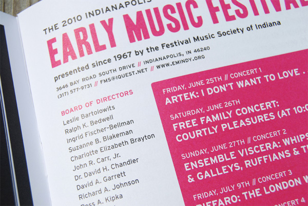 Indianapolis Early Music Program