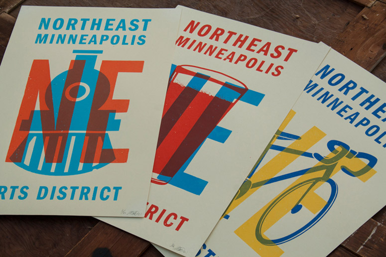 Northeast Minneapolis Arts District Posters