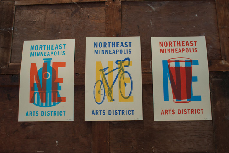 Northeast Minneapolis Arts District Posters