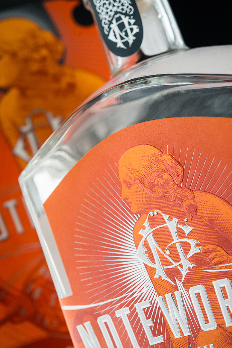 Noteworthy Gin Packaging