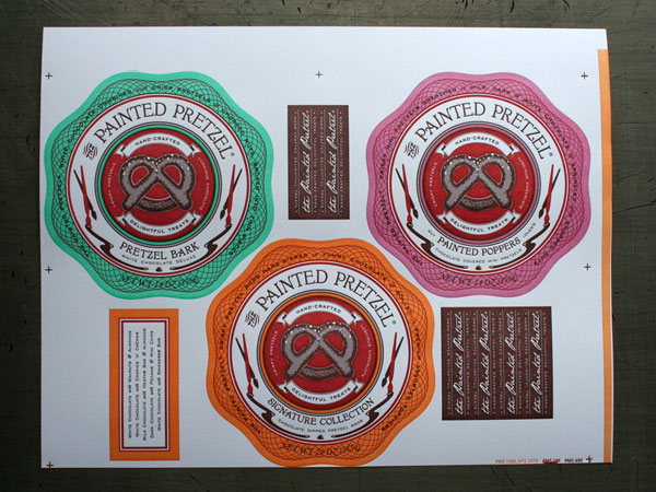 The Painted Pretzel Packaging