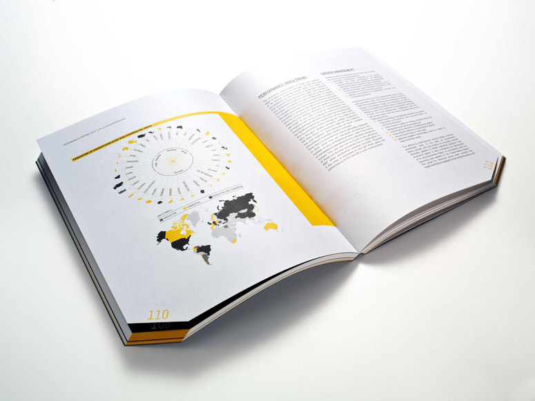 Pirelli 2013 Annual Report by Cacao Design