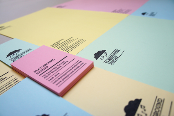 Playground Studio Business Card and Letterhead