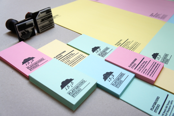 Playground Studio Business Card and Letterhead
