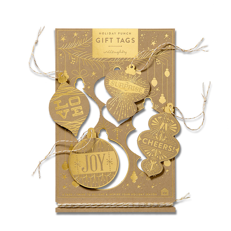 Holiday Punch Gift Tags