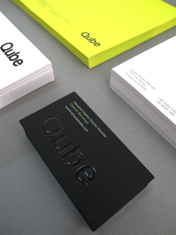 Qube Studio Business Card