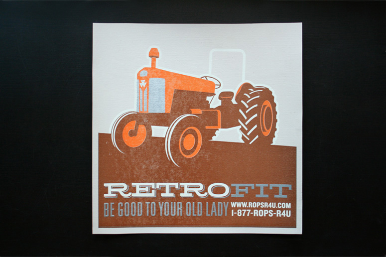 ROPS Tractor Posters