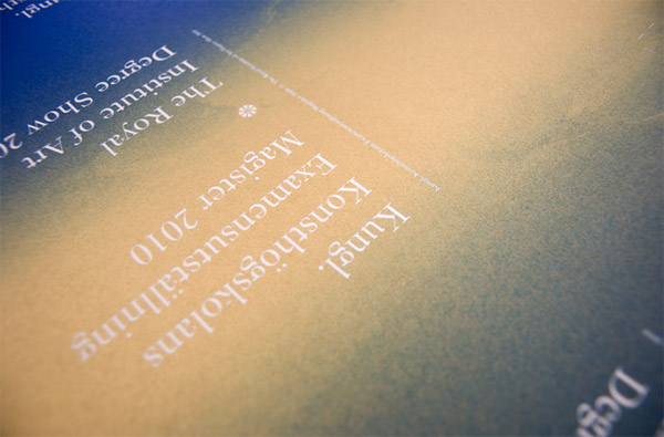 The Swedish Royal Institute of Art Degree Show Catalogue