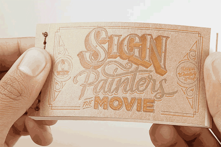 Live at the Distillery: Sign Painters Movie Premiere Collateral 