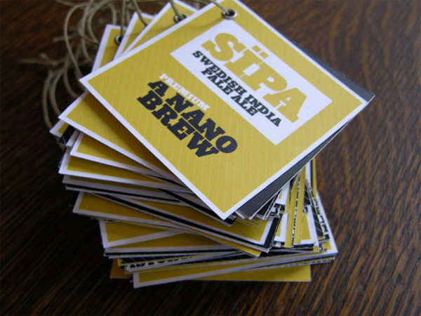 Sipa Beer Label, Hang tag, and Brochure