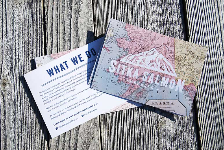 Sitka Salmon Shares Branding