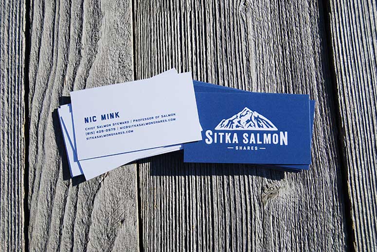Sitka Salmon Shares Branding