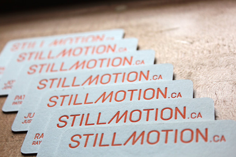 StillMotion Business Cards