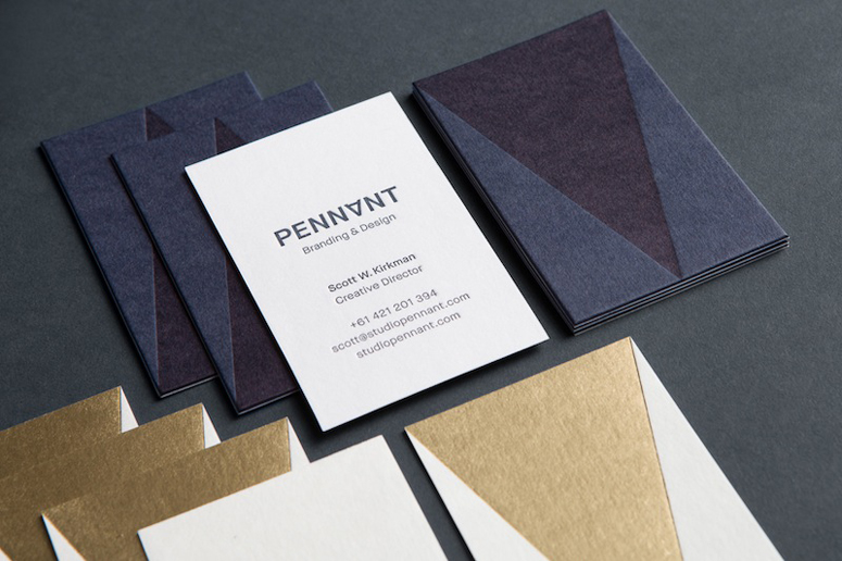 Studio Pennant Business Cards
