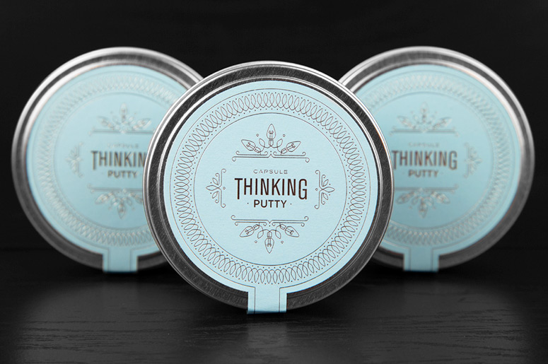 Capsule Holiday Thinking Putty