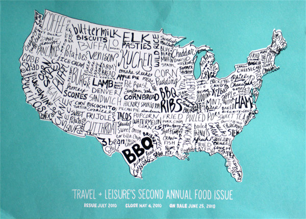 Travel + Leisure 2010 Food Issue Mailer