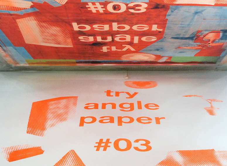 Try Angle Paper #03 Poster