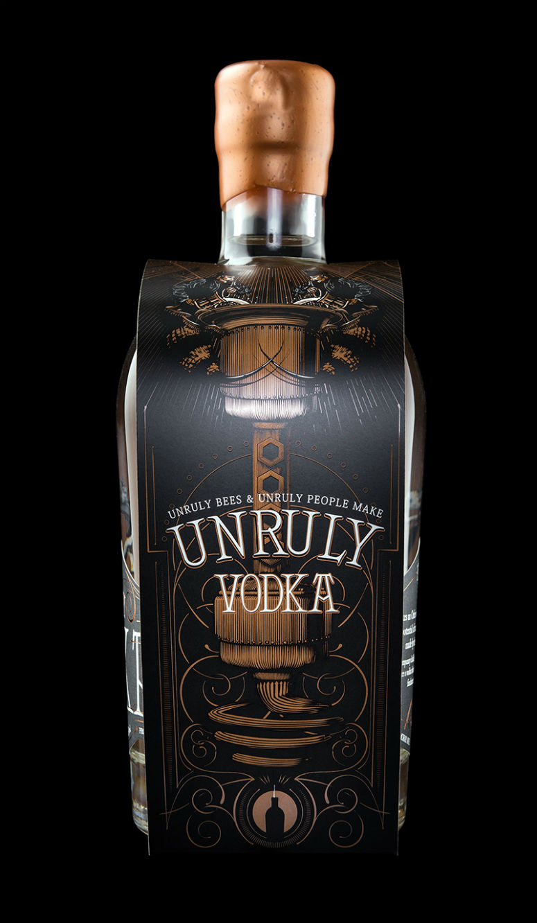 Unruly Gin/Vodka Packaging