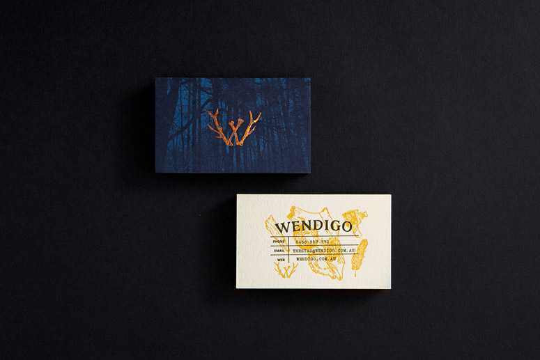 Wendigo Business Cards & Stationary