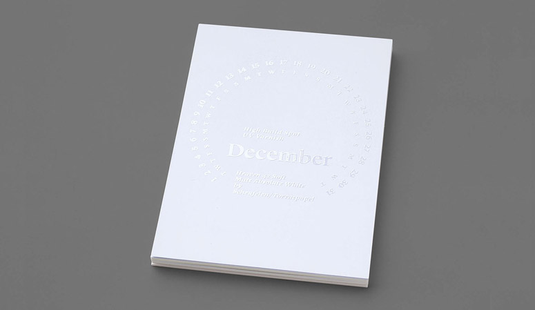 Happy White Year 2015 Calendar