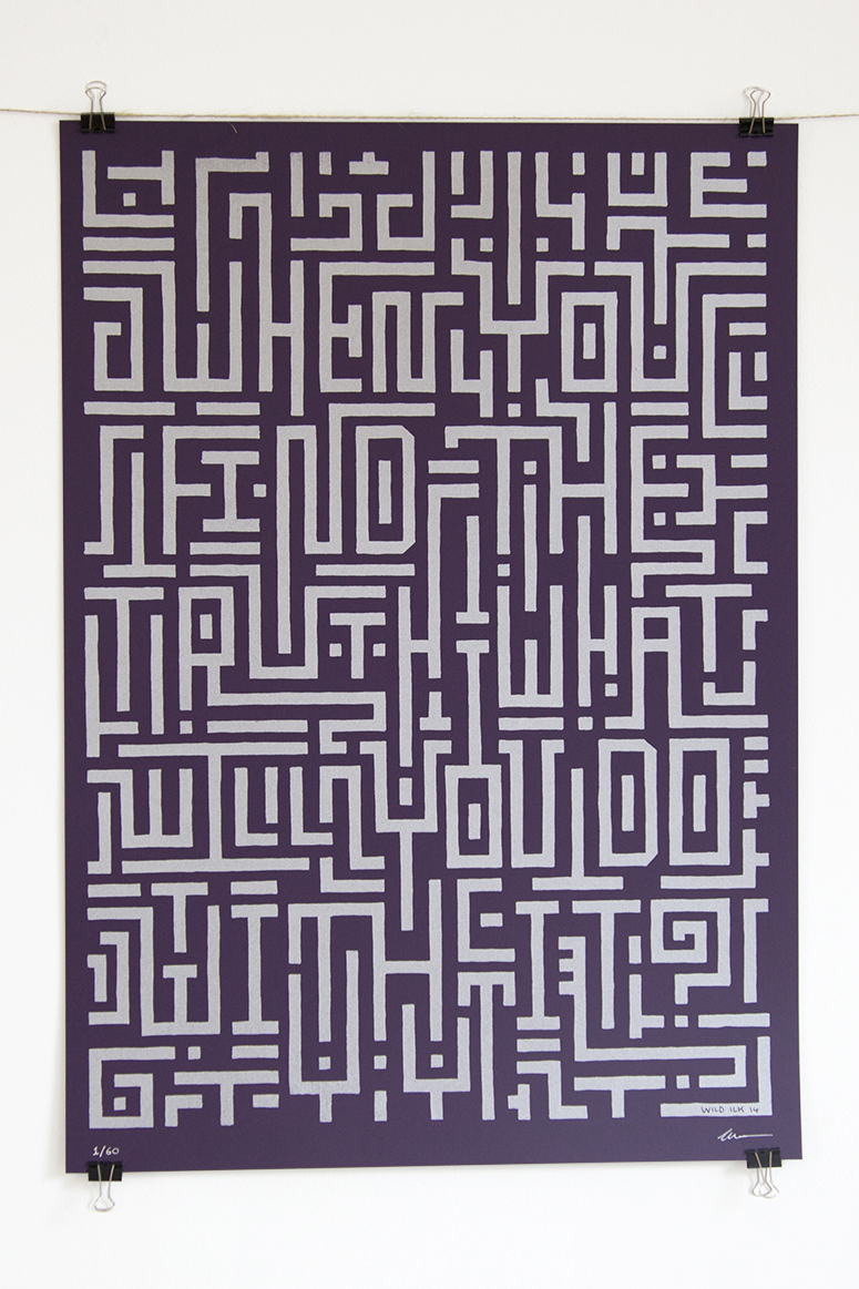 Wild Ilk Labyrinth Poster