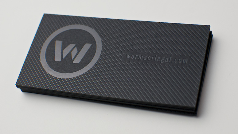 Wormser Legal Business Cards