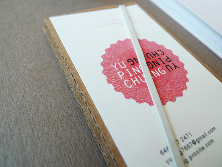 Yu Ping Chuang Business Card and Portfolio